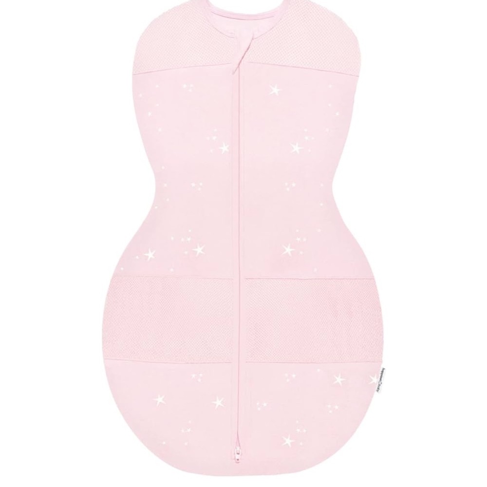Happiest Baby Sleepea® 5-Second Baby Swaddle Rose Stars Size Medium 2-4 Months
